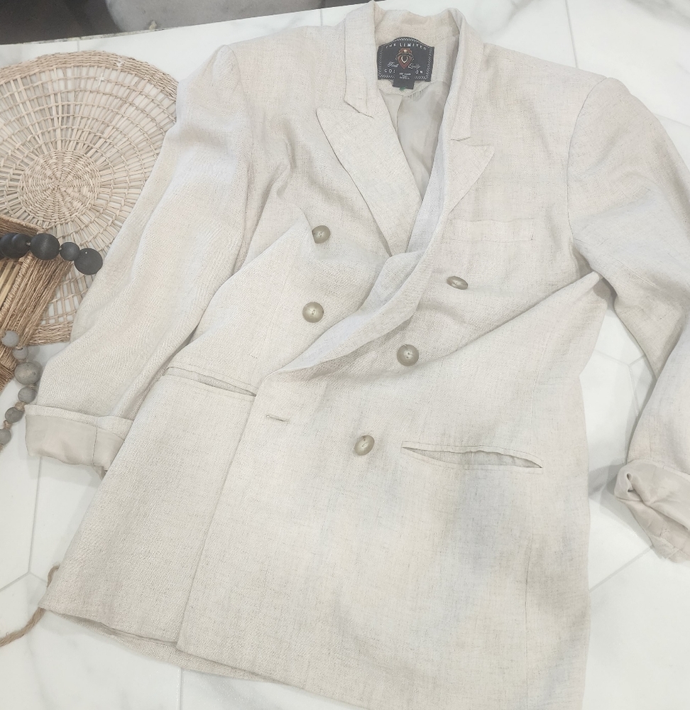 [ The Limited FINEST QUALITY COLLECTION] Women's oversized M button up Blazer🩷